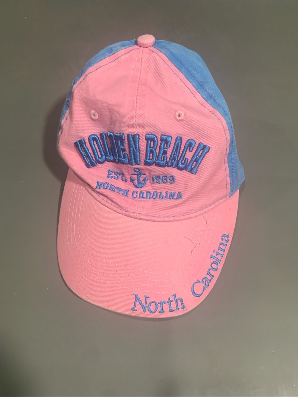 North Carolina Pink & Blue Baseball Cap